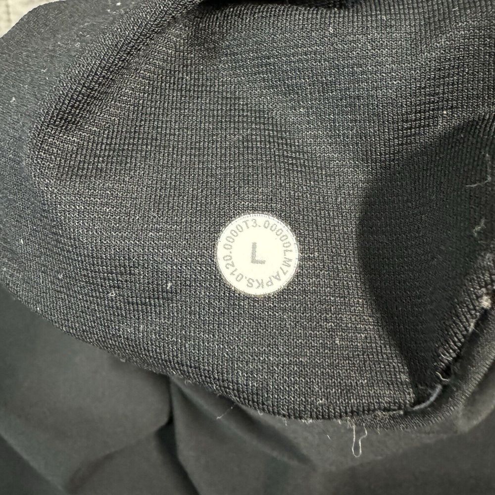 Lululemon Shorts Mens Large Black Pace Breaker Lined 7" Running Gym Workout - Picture 8 of 11